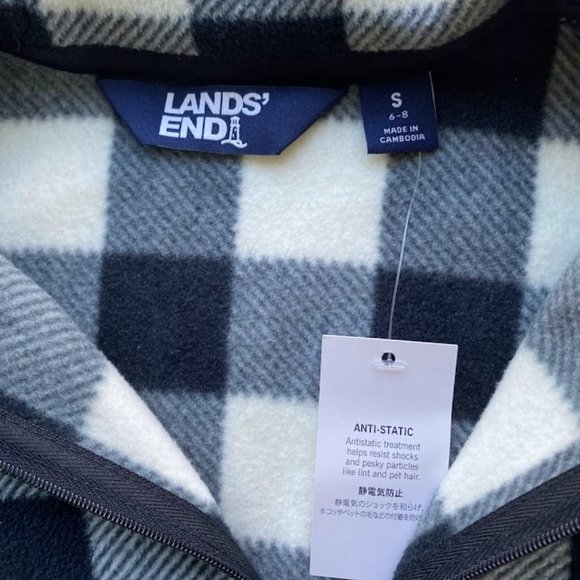 Lands End Quarter Zip - Picture 2 of 2